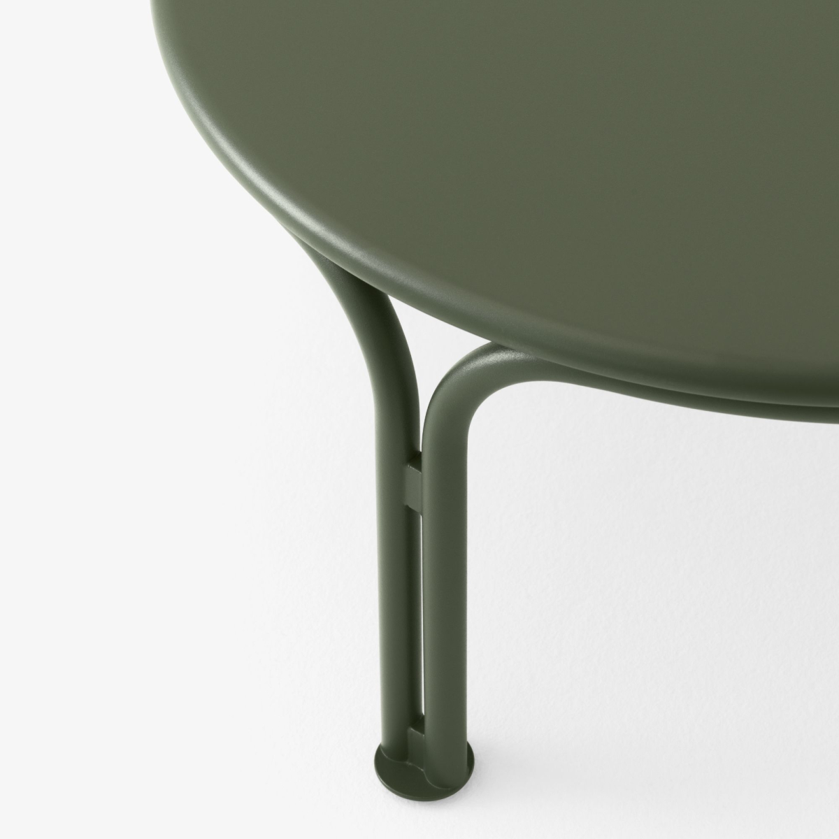 Stolik kawowy outdoorowy Thorvald SC108 Ø70cm Bronze Green