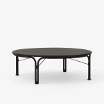 Stolik kawowy outdoorowy Thorvald SC109 Ø115cm Warm Black