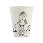 Porcelanowy kubek Fuck what they think