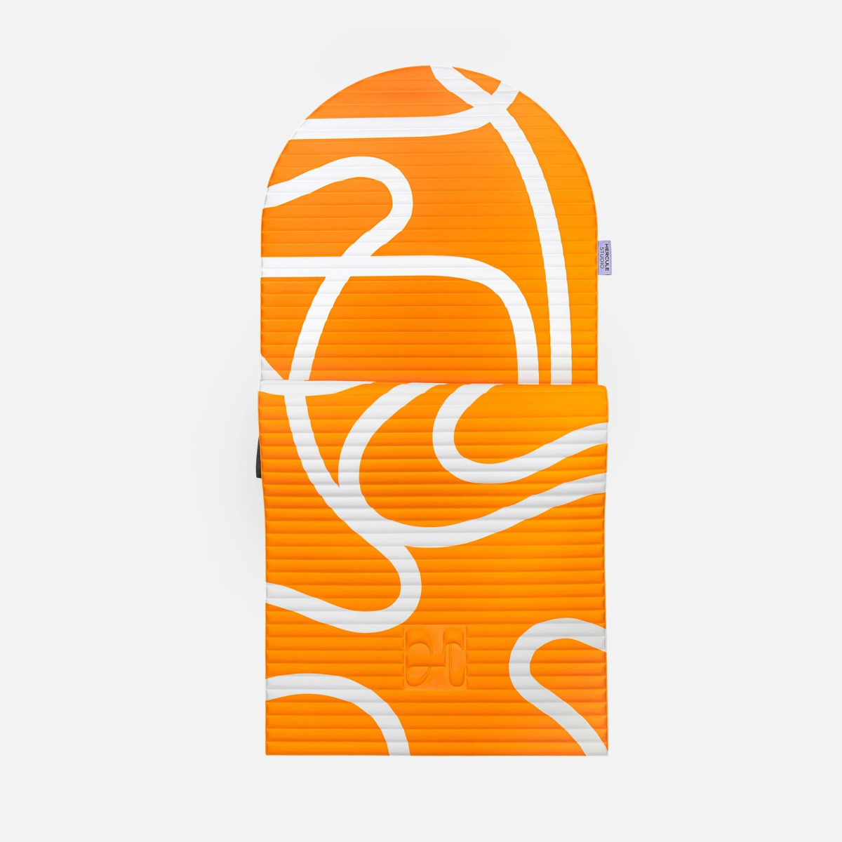 Mata do ćwiczeń Archy Bari Orange pop print
