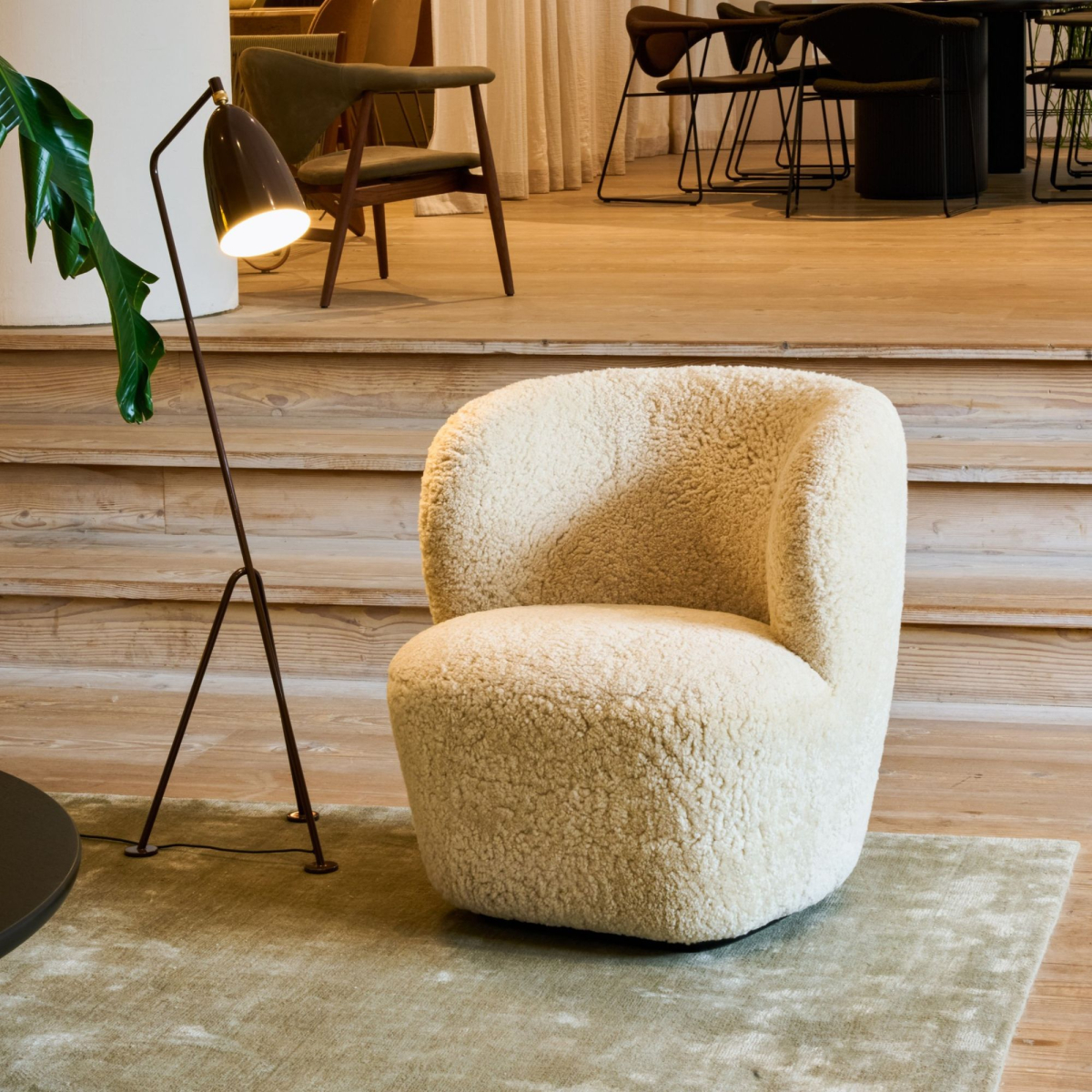 Tapicerowany fotel Stay Gubi