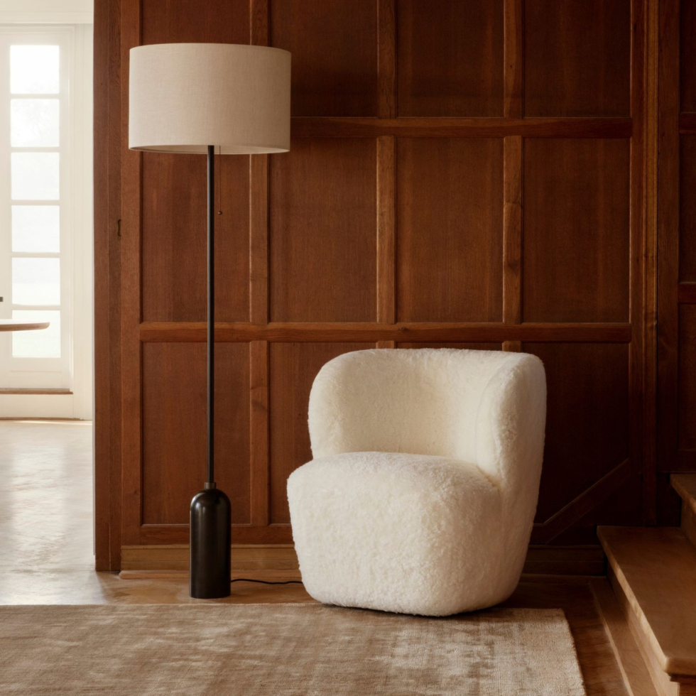 Tapicerowany fotel Stay Gubi