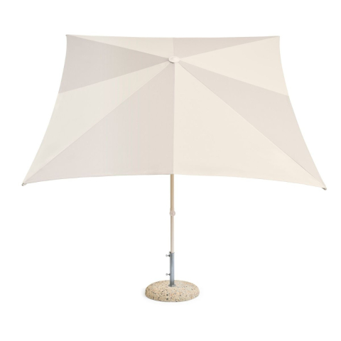 Parasol Terrazza Square Off White Grey