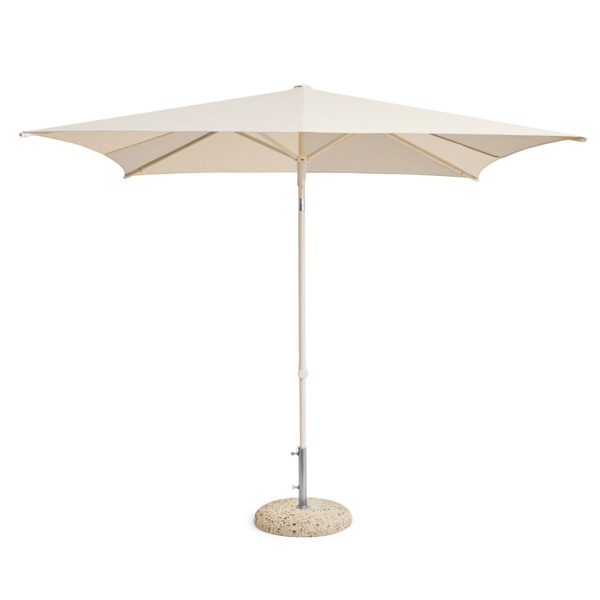 Parasol Terrazza Square Off White Grey