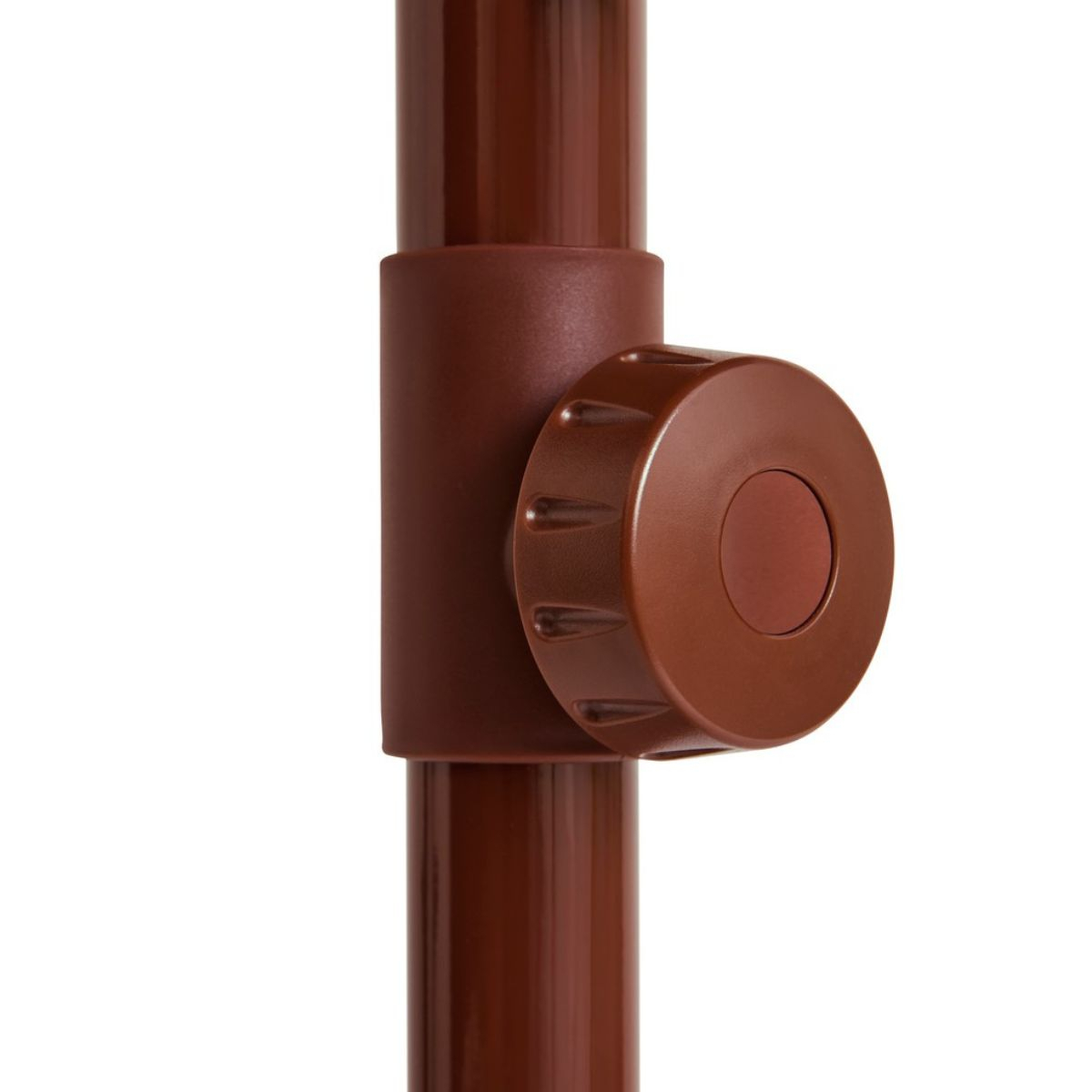 Parasol Terrazza Square Off White Burgundy