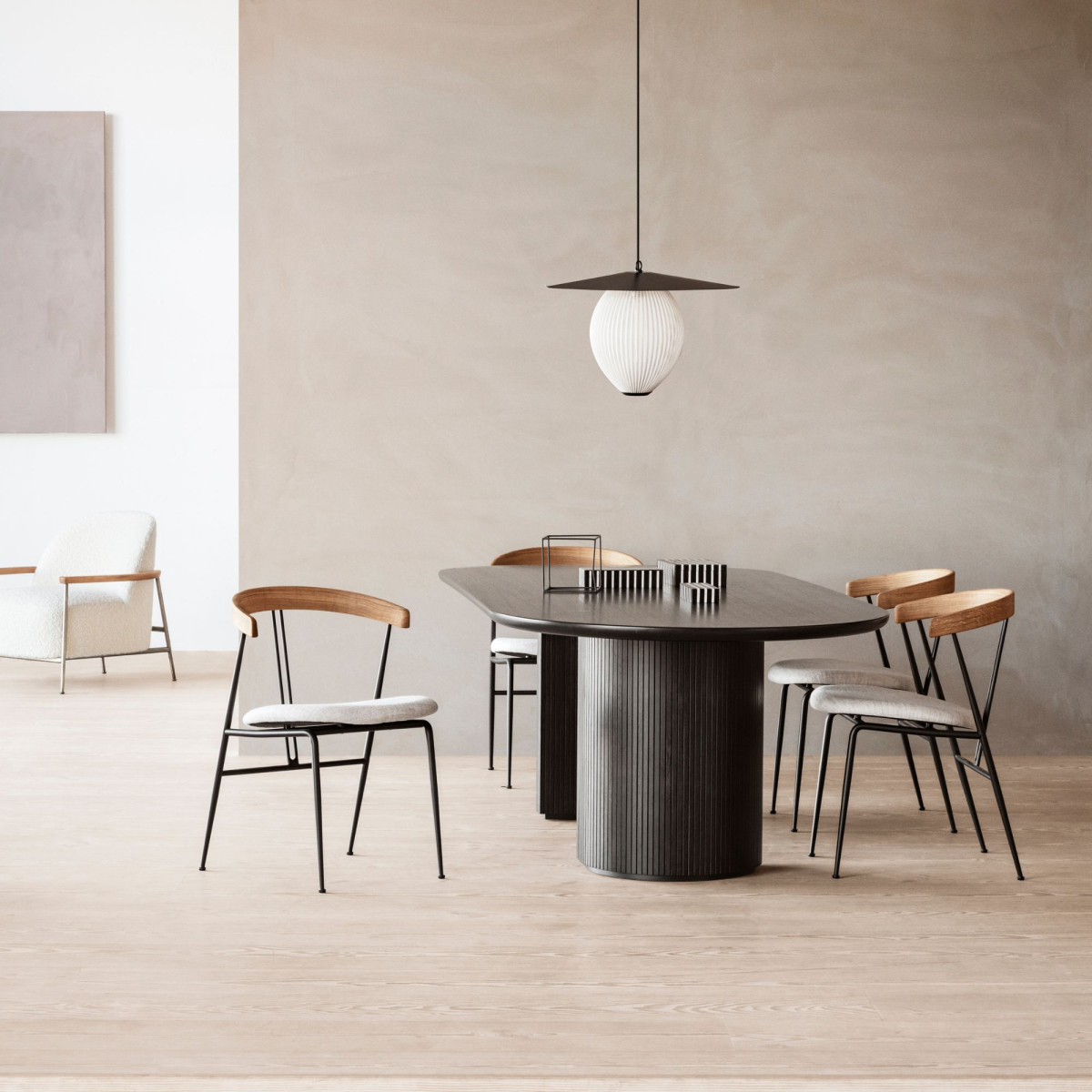 Nowoczesna lampa wisząca Satellite Medium Gubi