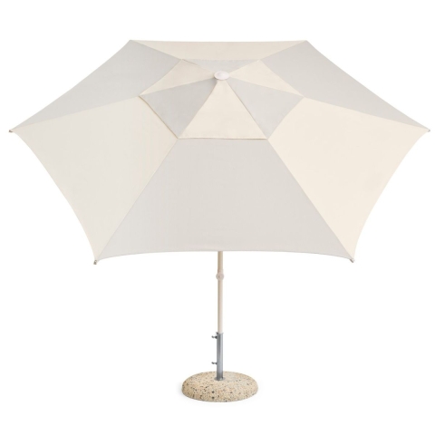 Parasol Terrazza Hexagon Off White Grey