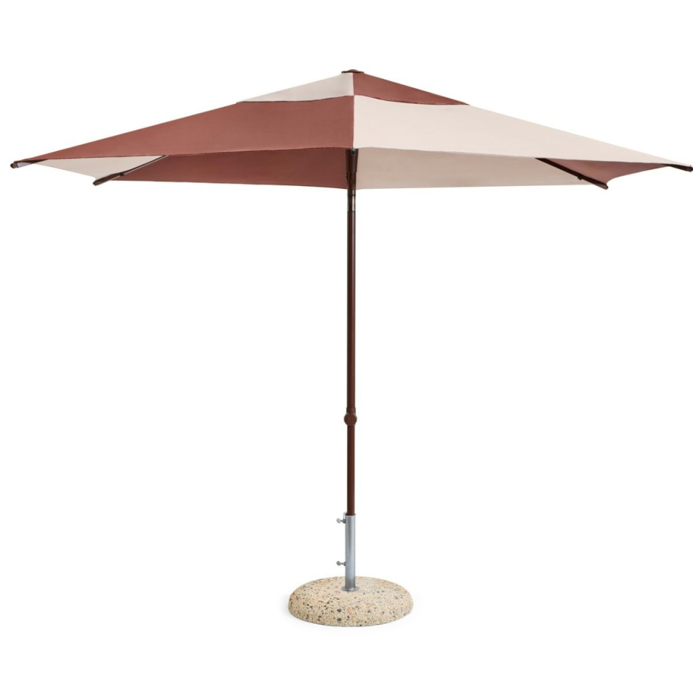 Parasol Terrazza Hexagon Off White Burgundy