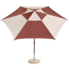 Parasol Terrazza Hexagon Off White Burgundy