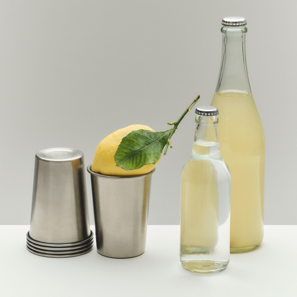 Zestaw 2 stalowych kubków S Outdoor Market