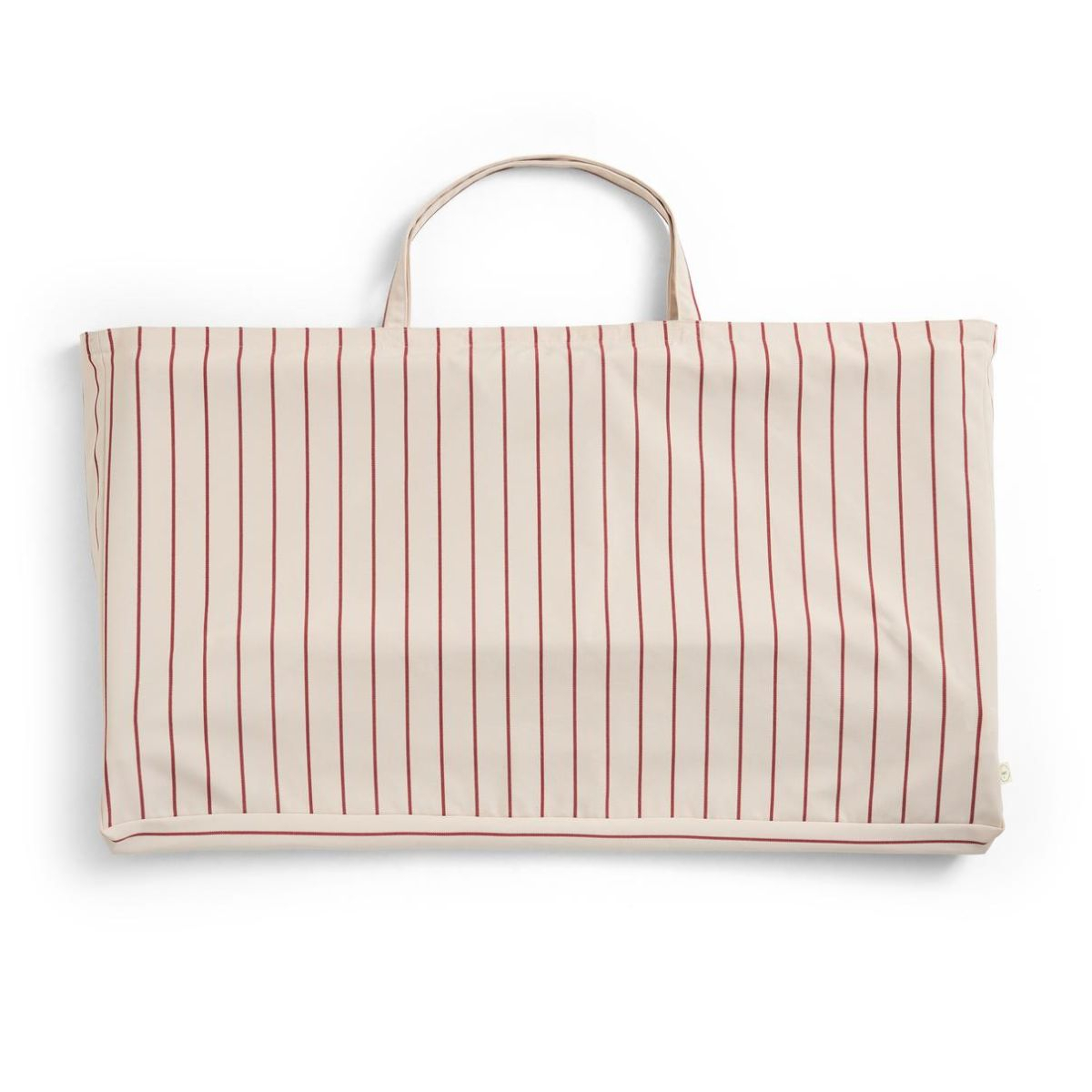 Sofa Składana Beige Red Stripe Outdoor Market