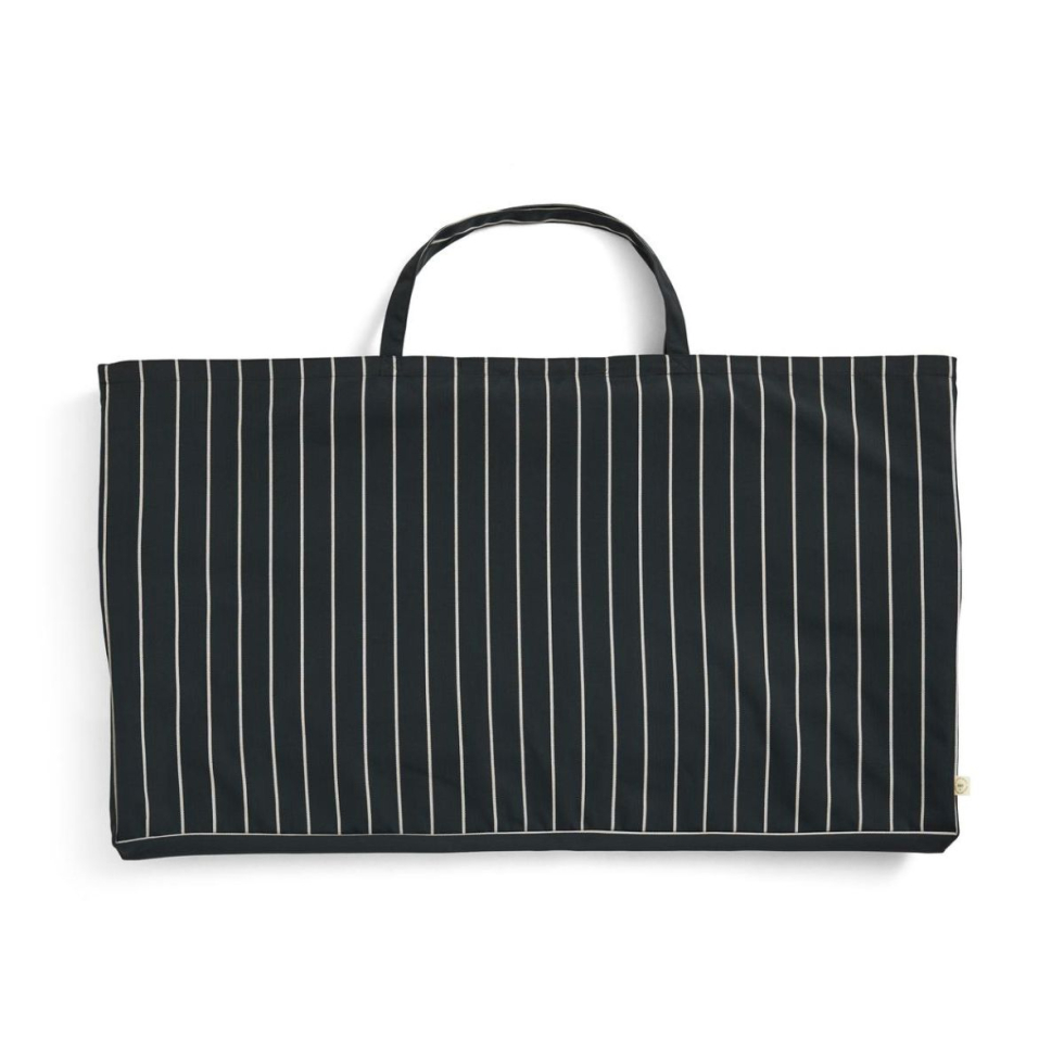 Sofa Składana Black Beige Stripe Outdoor Market