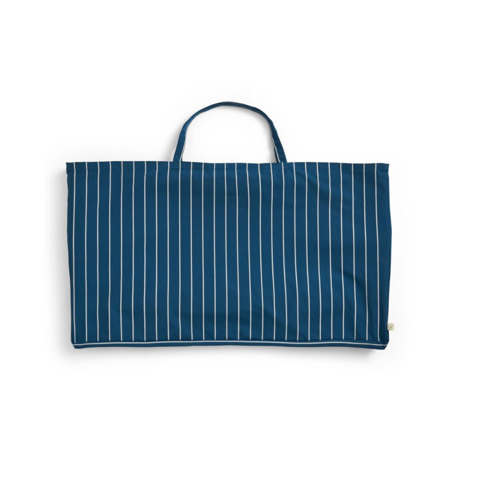 Sofa Składana Blue Beige Stripe Outdoor Market