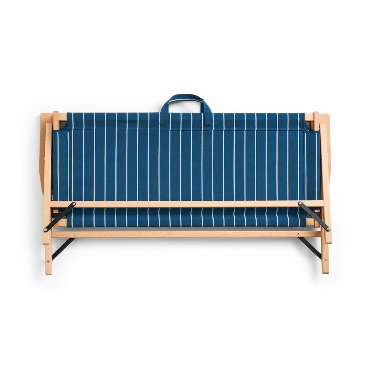 Sofa Składana Blue Beige Stripe Outdoor Market