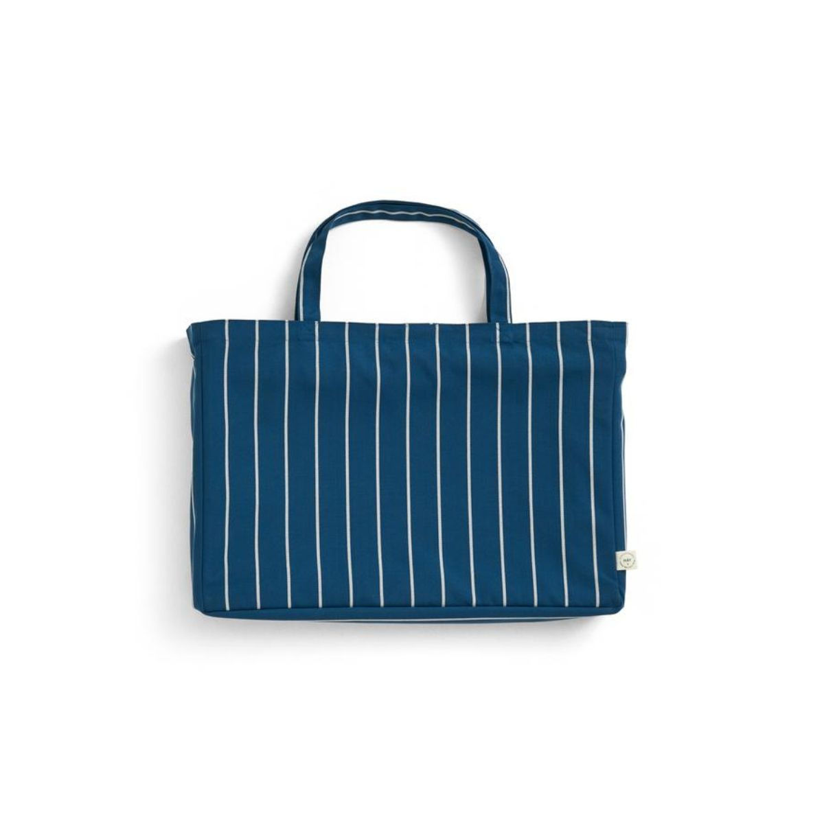 Outdoor Market Stołek składany Blue Beige Stripe