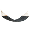 Outdoor Market Hamak Black Beige Stripe