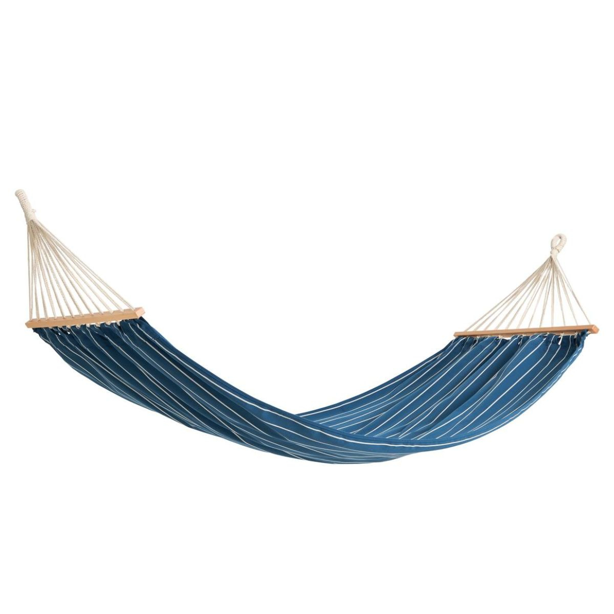 Outdoor Market Hamak Blue Beige Stripe