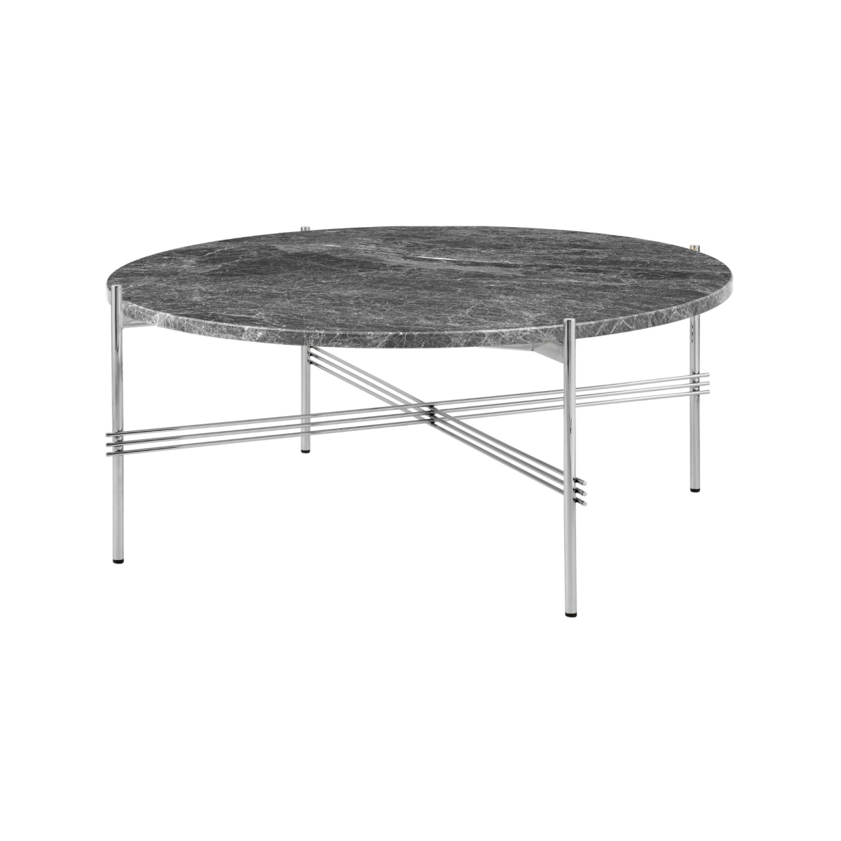 Stolik kawowy TS Ø80 rama stalowa