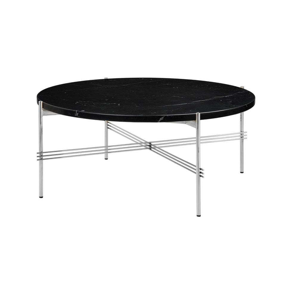 Stolik kawowy TS Ø80 rama stalowa