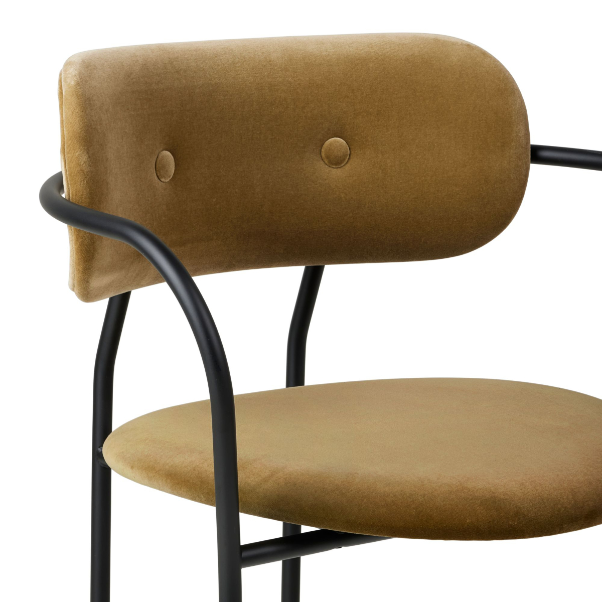 Tapicerowane krzesło Coco z podłokietnikami Gubi