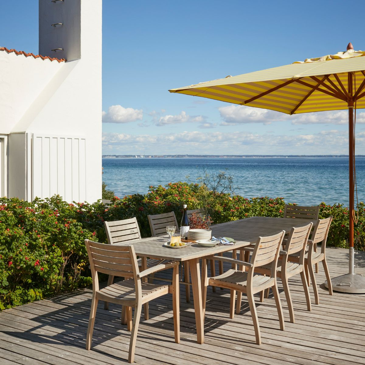 Parasol ogrodowy Messina Ø300 Lemon/Sand