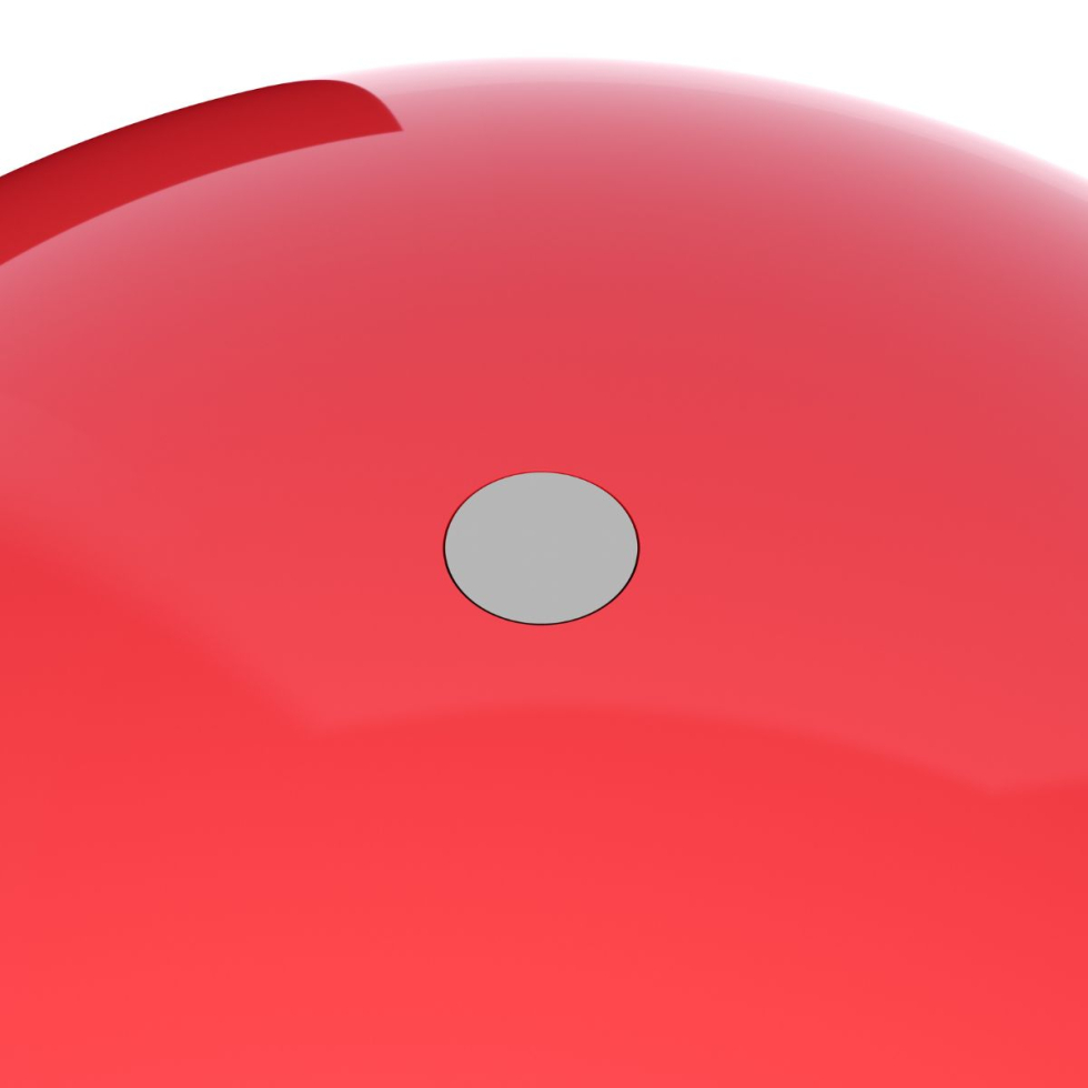 Lampa przenośna Wire Ø18 Red