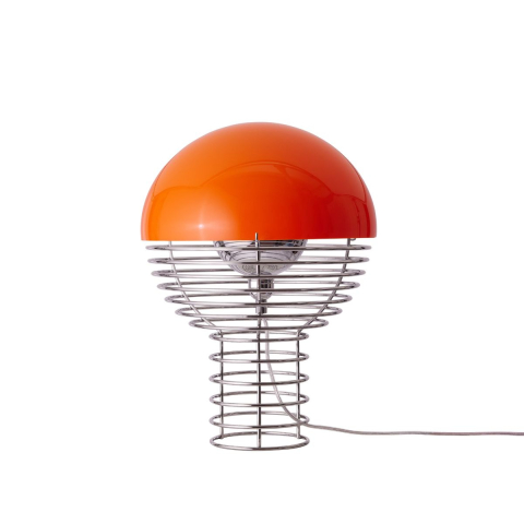 Lampa Stołowa Wire Ø30 Orange