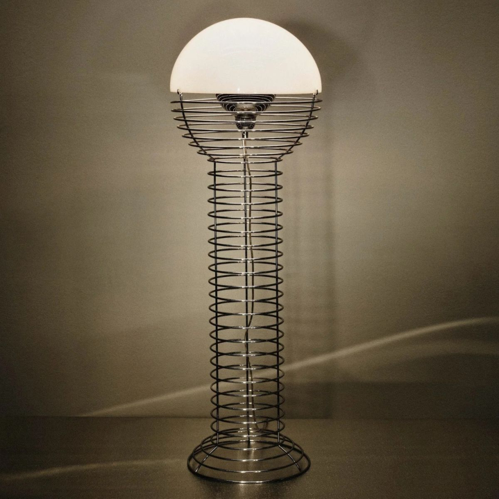 Lampa podłogowa Wire Ø40 White