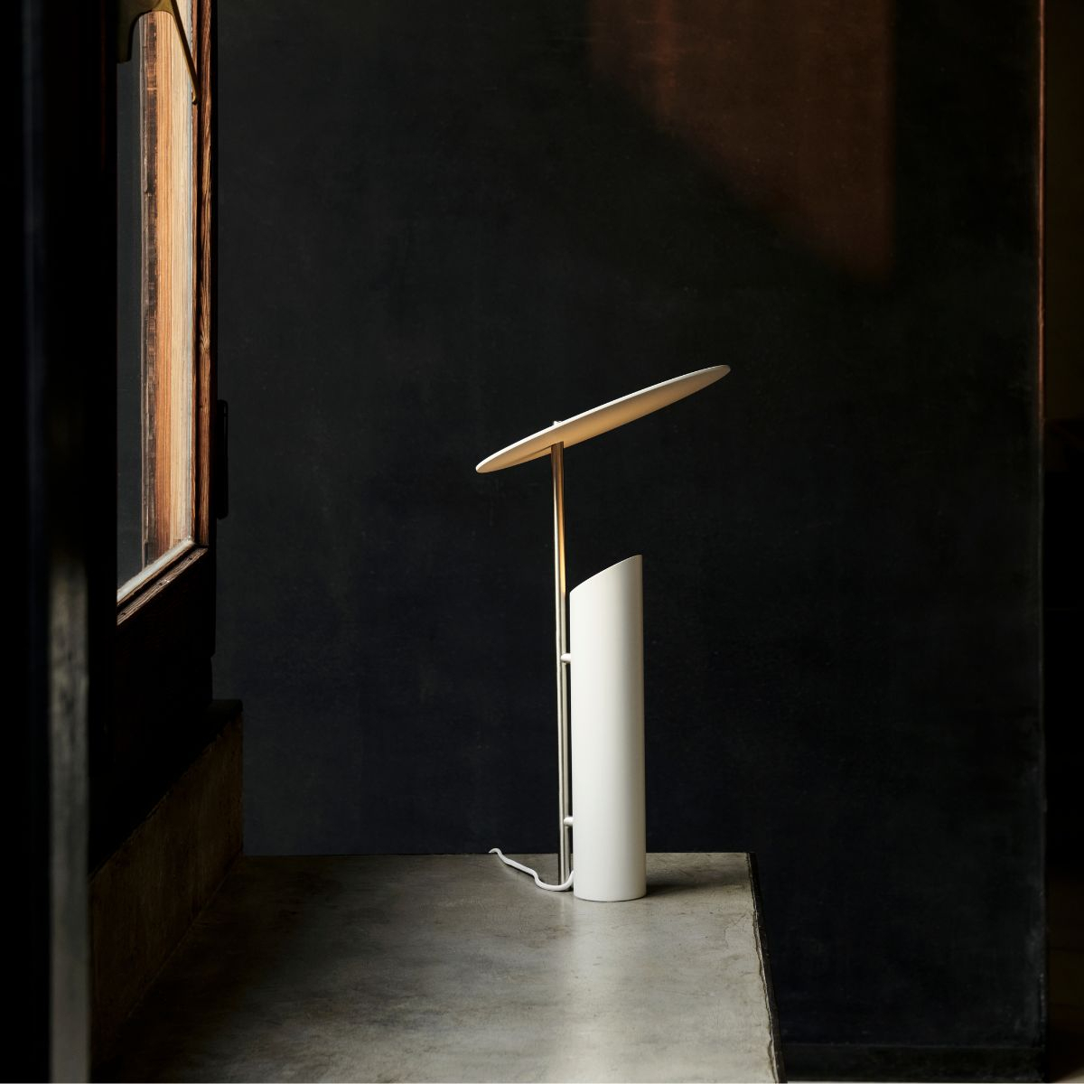 Lampa stołowa Reflect White