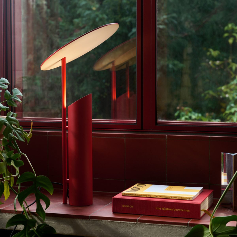 Lampa stołowa Reflect Red