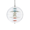 Lampa wisząca VP Globe Chrome Ø40