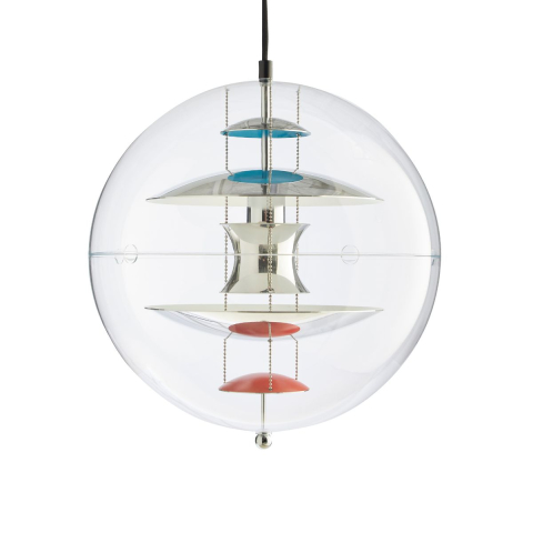 Lampa wisząca VP Globe Chrome Ø50