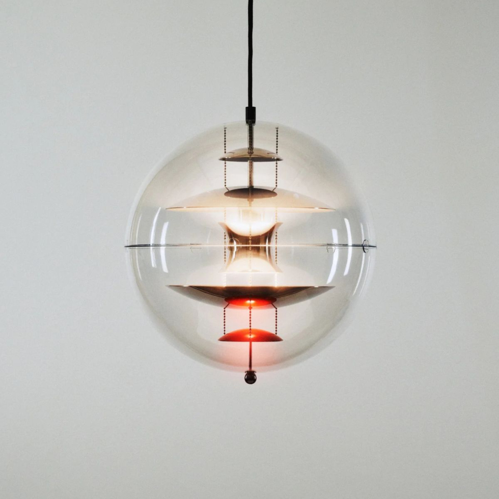 Lampa wisząca VP Globe Chrome Ø50