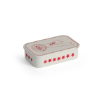 Pojemnik na smaczki Dogs Treat Tin Red and White