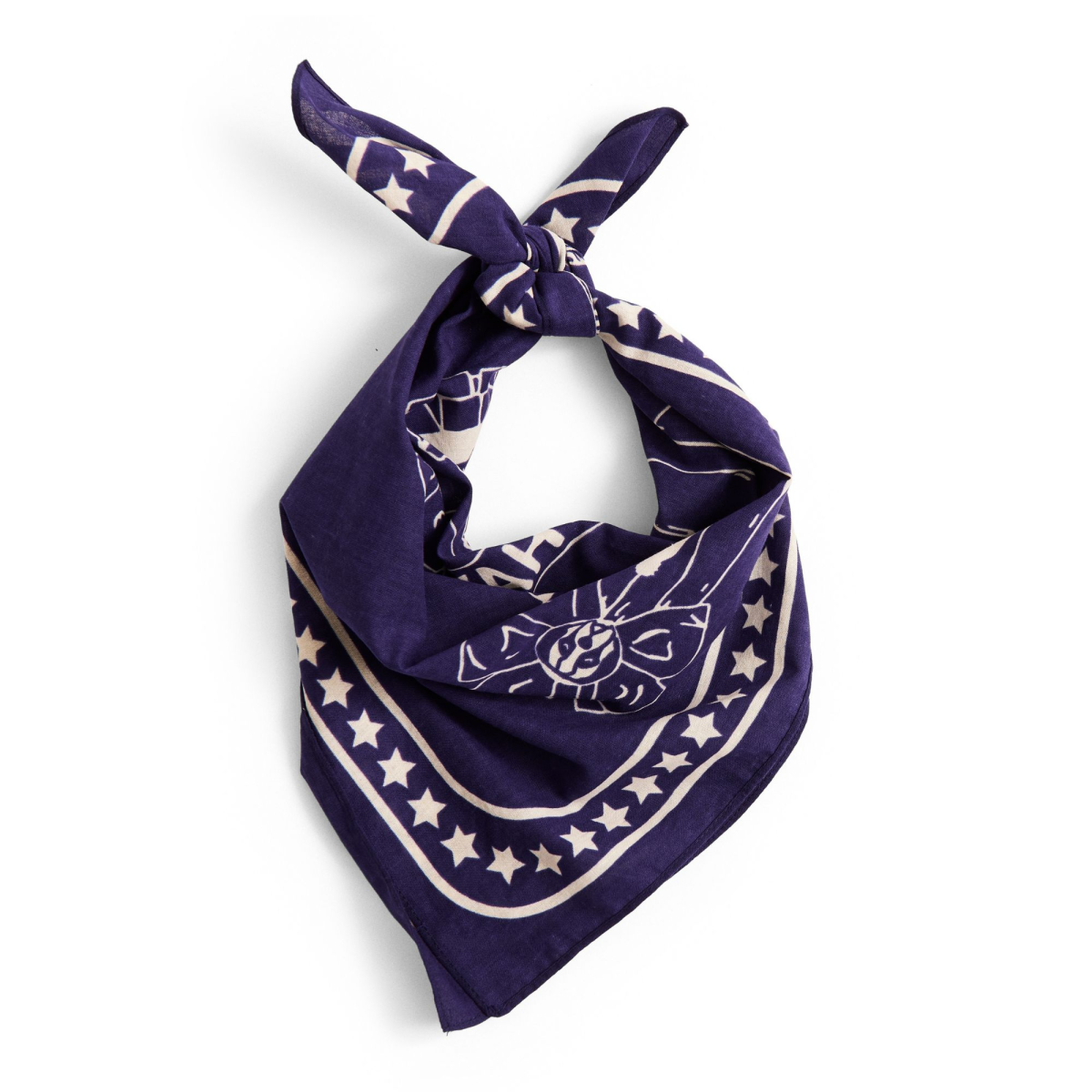 Bandana dla psa Dogs Scarf Dark blue