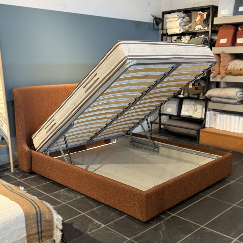 Łóżko Sofia z pojemnikiem na pościel