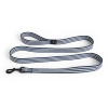 Smycz Dogs Leash Flat M/L Blue and white stripe
