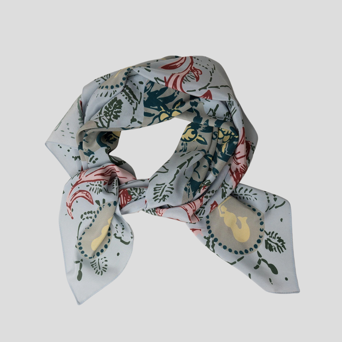 Apaszka jedwabna Syrena NAP x Maria Tyniec