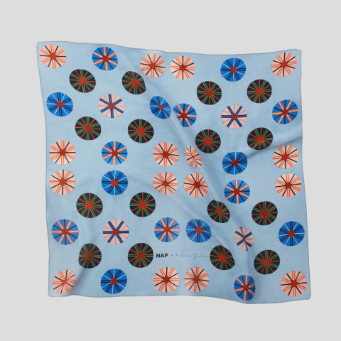 Apaszka Cacka błękitna NAP x Maria Tyniec