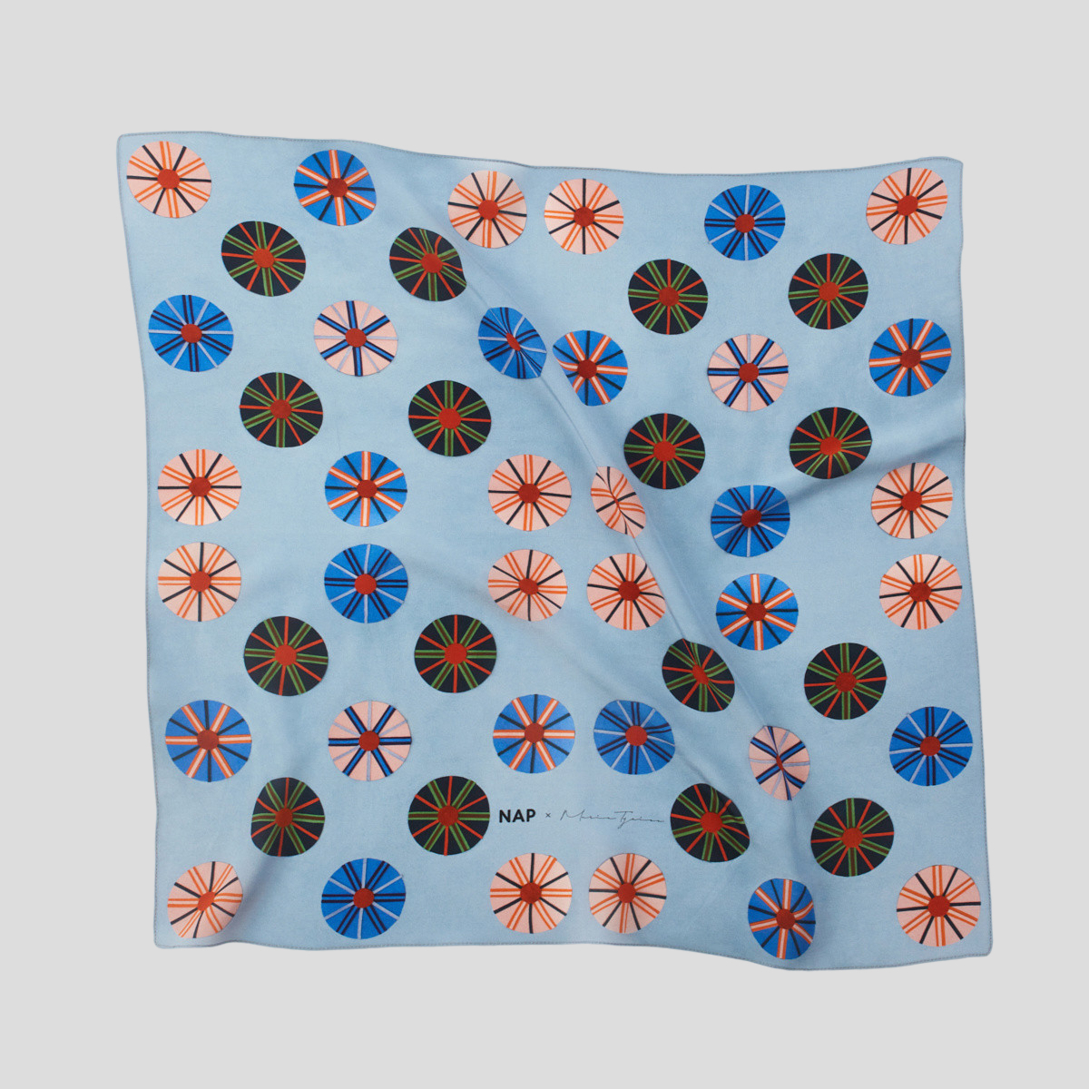 Apaszka Cacka błękitna NAP x Maria Tyniec