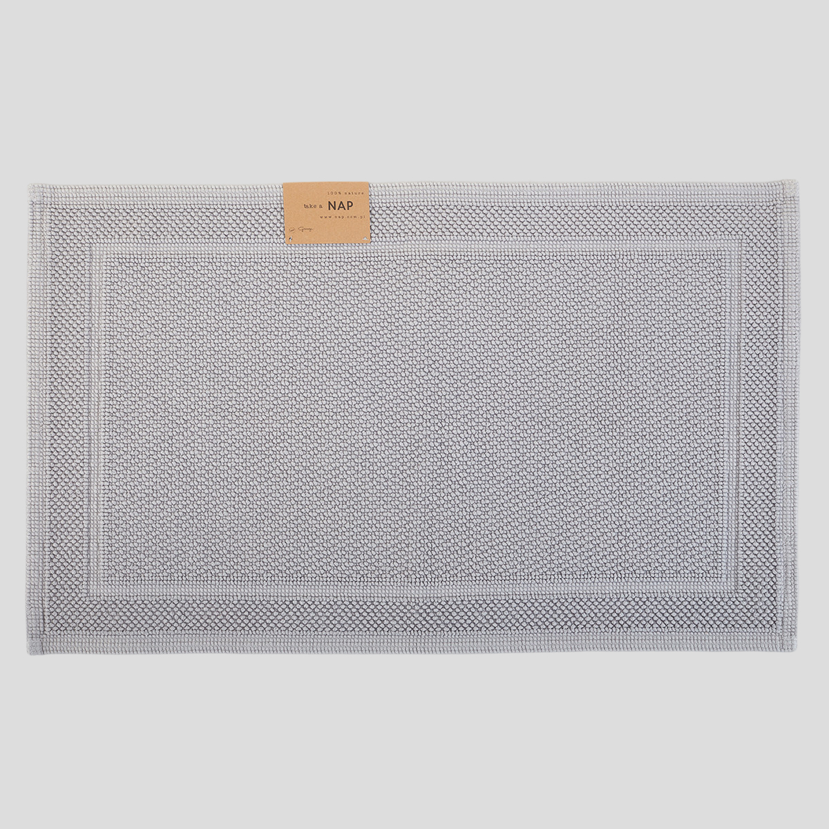 Dywanik Athenas Bath Mat 50x80 Silver NAP x Graccioza