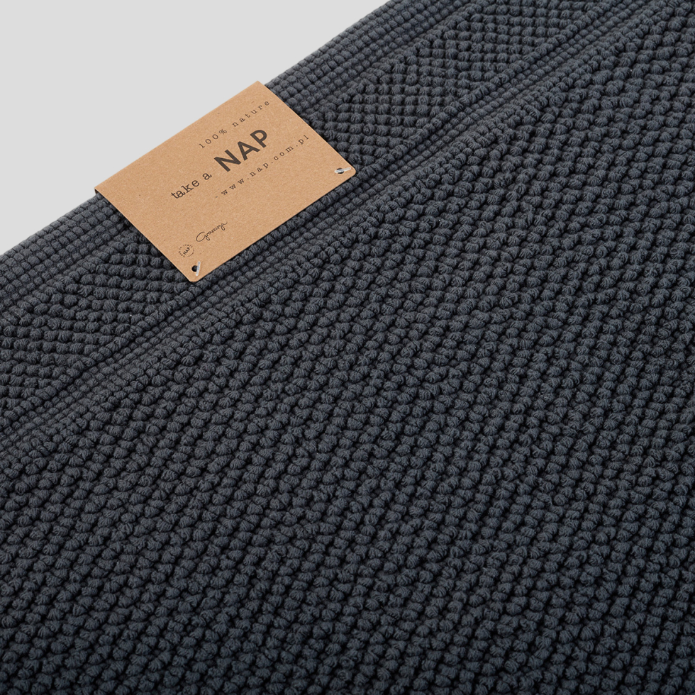 Dywanik Athenas Bath Mat 50x80 Storm NAP x Graccioza