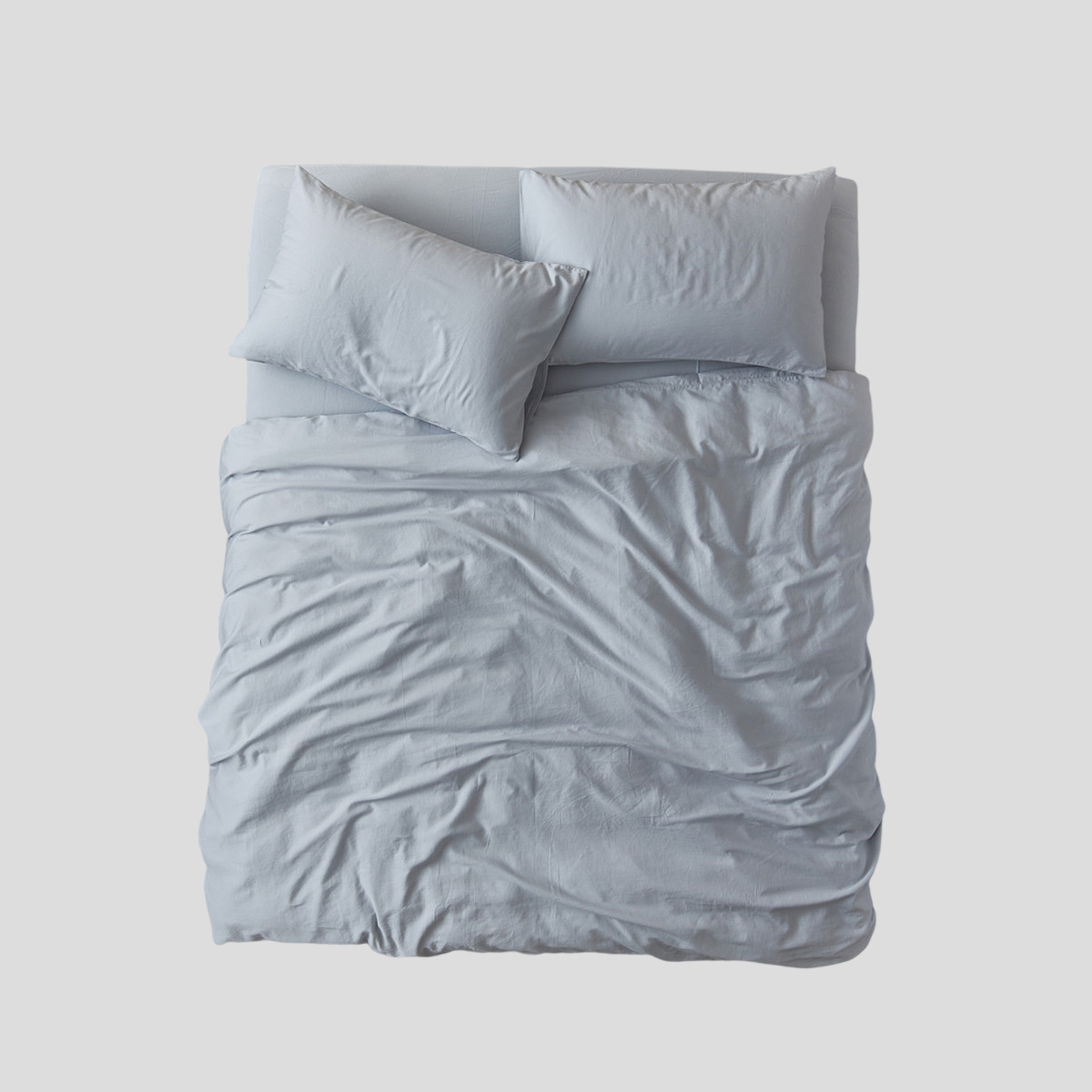 Komplet pościeli z bawełny satynowej Simples Cloud NAP