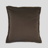 Poszewka na poduszkę z bawełny satynowej Lizbona III Brown NAP