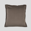 Poszewka na poduszkę z bawełny satynowej Lizbona III Taupe NAP