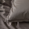 Poszewka na poduszkę z bawełny satynowej Lizbona III Taupe NAP