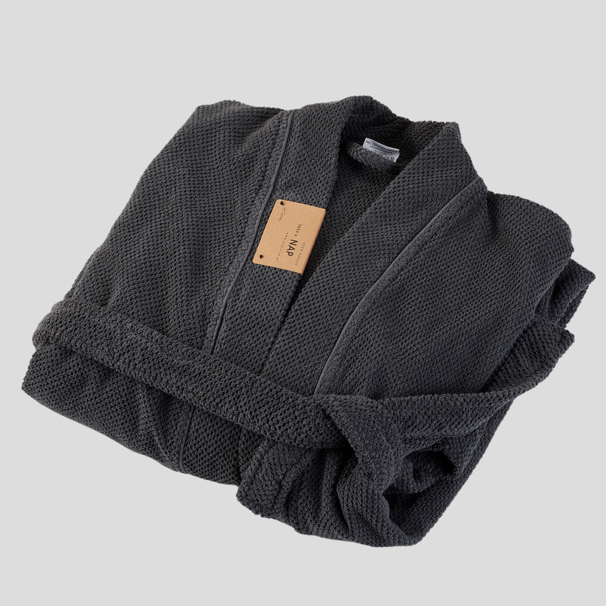 Szlafrok Kimono Bee Waffle M Storm NAP x Graccioza