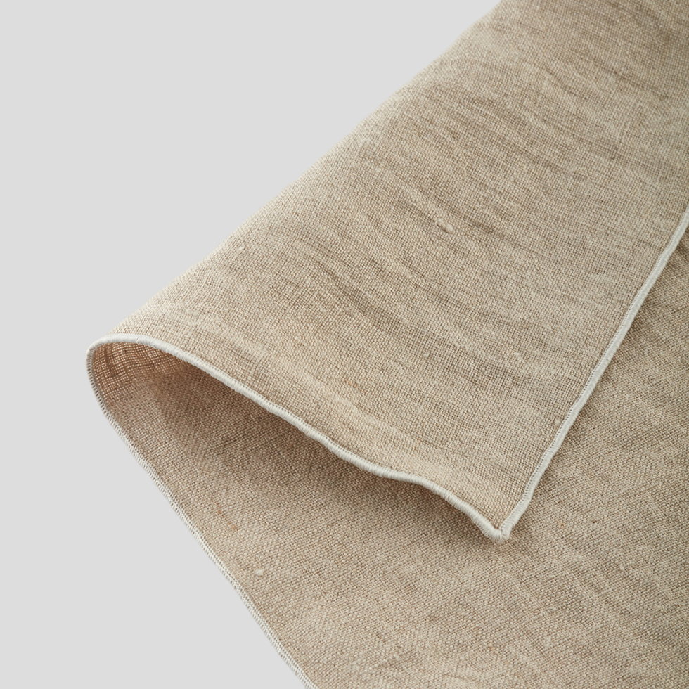 Komplet 4 serwetek Bord 40x40 Natural Off White NAP