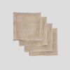 Komplet 4 serwetek Bord 40x40 Natural Off White NAP