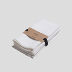 Komplet 4 serwetek Bord 40x40 White Off White NAP